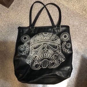 Star Wars sugar skull storm trooper purse